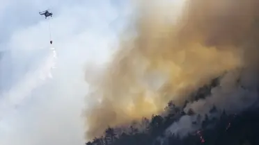 Safranbolu'daki Orman Yangını 4. Gününde