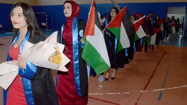 Kafkas Üniversitesi'nde Mezuniyet Töreni