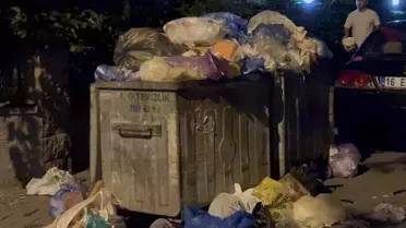 Kartal'da işçiler iş yavaşlattı! İlçede çöp dağları oluştu