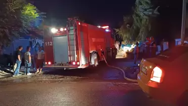 Tosya'da Yangın: 3 Ev Zarar Gördü