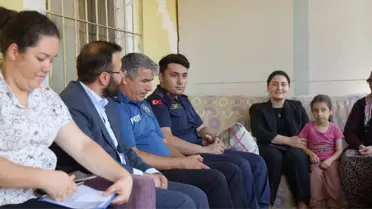 Kaymakam Bozkır Karaahmetli Köyü'nü Ziyaret Etti