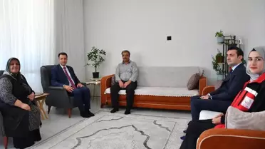 Kaymakam Canbolat şehit kabirlerini ziyaret etti
