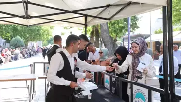 Kayseri'de Aşure İkramı