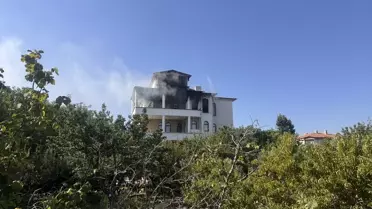 Kayseri'de Villa Yangını