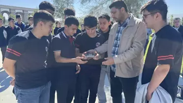 Kayseri'de öğrencilere dron teknolojileri ve coğrafi bilgi sistemleri eğitimi verildi