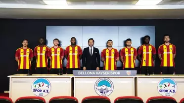 Kayserispor, Yeni Transferlerini Tanıttı