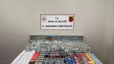Kemer'de Kaçak Tütün Operasyonu