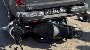 Kırıkkale'de Motosiklet Kazası: İki Yaralı
