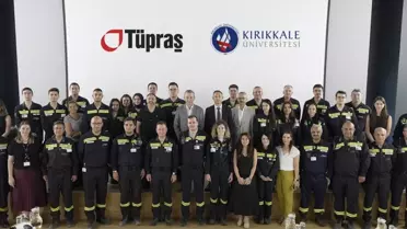 Kırıkkale Üniversitesi ve Tüpraş'tan Staj Başarısı