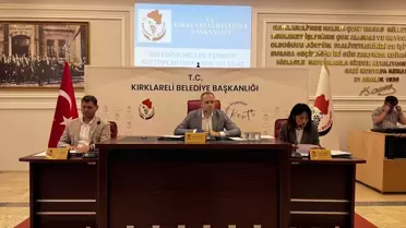 Kırklareli Meclisi'nde Taşınmaz Devirleri Görüşüldü