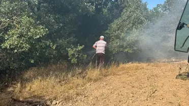 Lüleburgaz'da Yangın Kontrol Altına Alındı