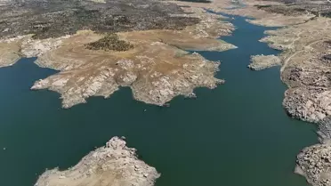 Kırklareli Barajı'nda Su Seviyesi Düşüyor