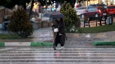 Kırklareli'nde Sağanak Yağış Etkili