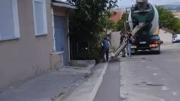 Üsküp Beldesi'nde Yol Çalışmaları Devam Ediyor