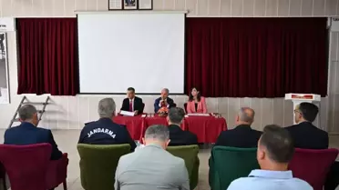 Babaeski'de Muhtarlar Toplantısı