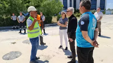 Kırklareli Valisi Hastane İnşaatını İnceledi