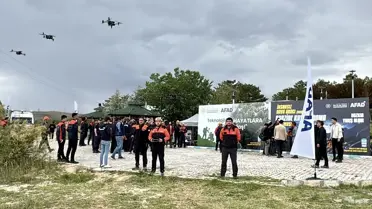 Kırşehir'de Dron ile Kayıp Arama Yarışması Tamamlandı