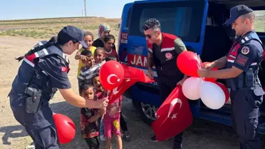 Jandarmadan Tarım İşçilerine Sosyal Destek