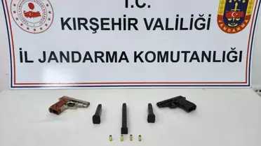 Kırşehir'de Ruhsatsız Silah Operasyonu