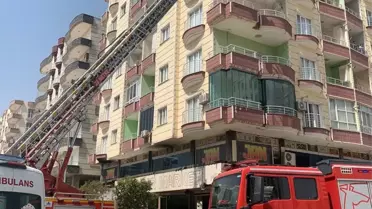 Kızıltepe'de Ev Yangını
