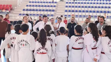 Kızıltepe'de Yaz Spor Kursları Ziyareti