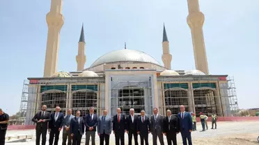 Tatar, Camii İnşaatını Ziyaret Etti