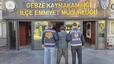 Gebze'de 13 Yıl Hapis Cezalı Hükümlü Yakalandı