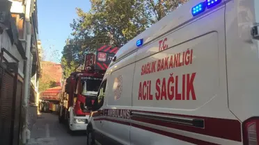 Dilovası'nda Apartman Yangını