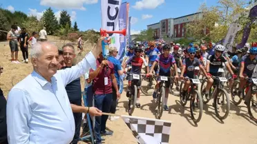 Gebze'de Uluslararası Dağ Bisikleti Kupası Düzenlendi