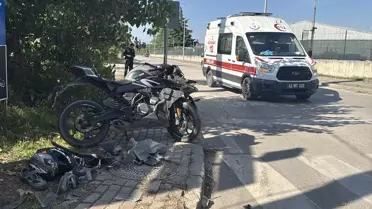 Başiskele'de Motosiklet Kazası: Sürücü Ağır Yaralı