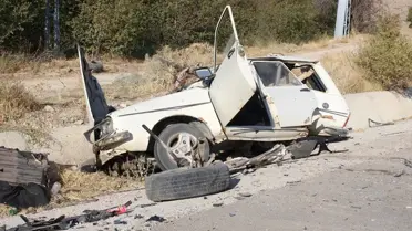 Alkollü Sürücü Kazaya Neden Oldu, İkizler Hayatını Kaybetti
