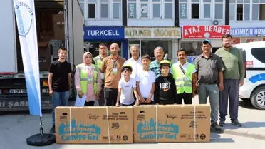 Çocuklara Bisiklet Dağıtımı