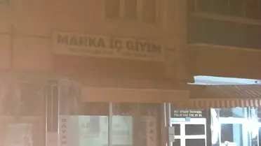 Kulu'da Tuhafiyede Yangın Çıktı