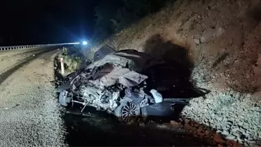 Derebucak'ta Kaza: 1 Ölü, 8 Yaralı