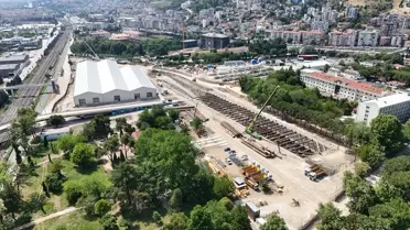 Körfezray Metro Projesi'nde Çalışmalar Devam Ediyor