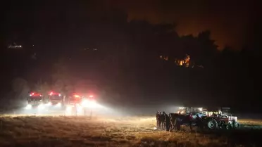 Köyceğiz'de Orman Yangınına Müdahale