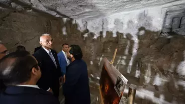 Bakan Ersoy Dülük Antik Kenti'ni Ziyaret Etti