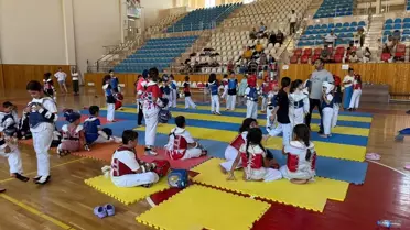 Kumluca'da Tekvando Buluşması