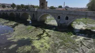 Tunca Nehri'nde Su Akışı Tehlikede