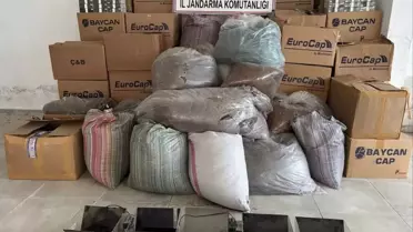 Kuşadası'nda Kaçak Sigara Operasyonu