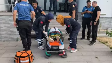 Kütahya'da Tavan Çöktü, İşletmeci Yaralandı