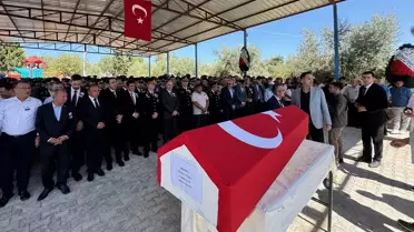 Kütahya'da şehit olan jandarma uzman çavuş Manisa'da son yolculuğuna uğurlandı