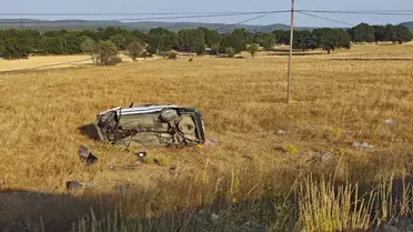 Kütahya'da Otomobil Devrildi: 1 Ölü, 5 Yaralı