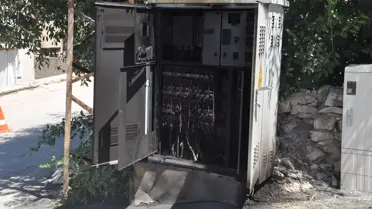 Kütahya'da Trafoda Yangın