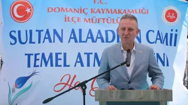 Domaniç'te Yeni Cami Temeli Atıldı