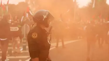 La Vuelta'da İsrail Karşıtı Protestolar
