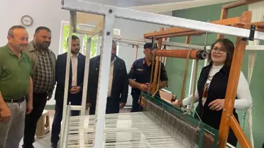 Samsun'da Kenevir Dokuma Kursu Açıldı