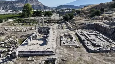 Letoon Kutsal Alanı'nda Tiyatro Restorasyonu Başladı