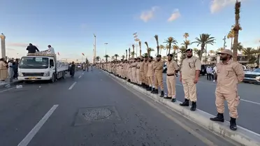 Libya'nın başkenti Trablus'ta çeşitli gruplar hükümet karşıtı gösteri düzenledi