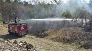 Lüleburgaz'da Yangın Kontrol Altına Alındı
